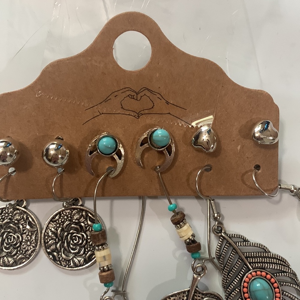 Earring set silver - Picture 4 of 5